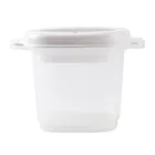 Коробка для сохранения свежести в микроволновой печи, чайник для приготовления пищи, портативный контейнер для хранения, практичная Красивая пластиковая рисоварка 900 мл