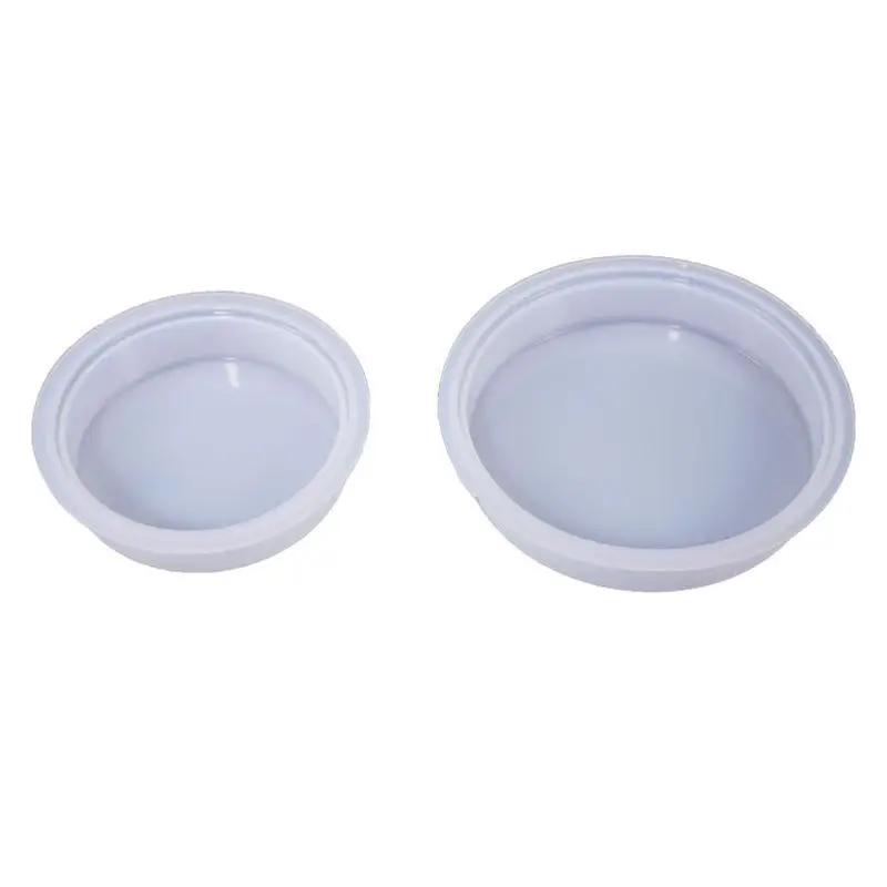 

Crystal Epoxy Resin Mold Round Ornament Base Casting Silicone Mould Handmade DIY 62KE