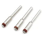 Новинка, 5 шт. 2,35 мм 3,0 мм 3,17 мм Сталь Винт Хвостовик оправки отрезной диск держатель для Dremel инструмент вала вал Длина 35 мм