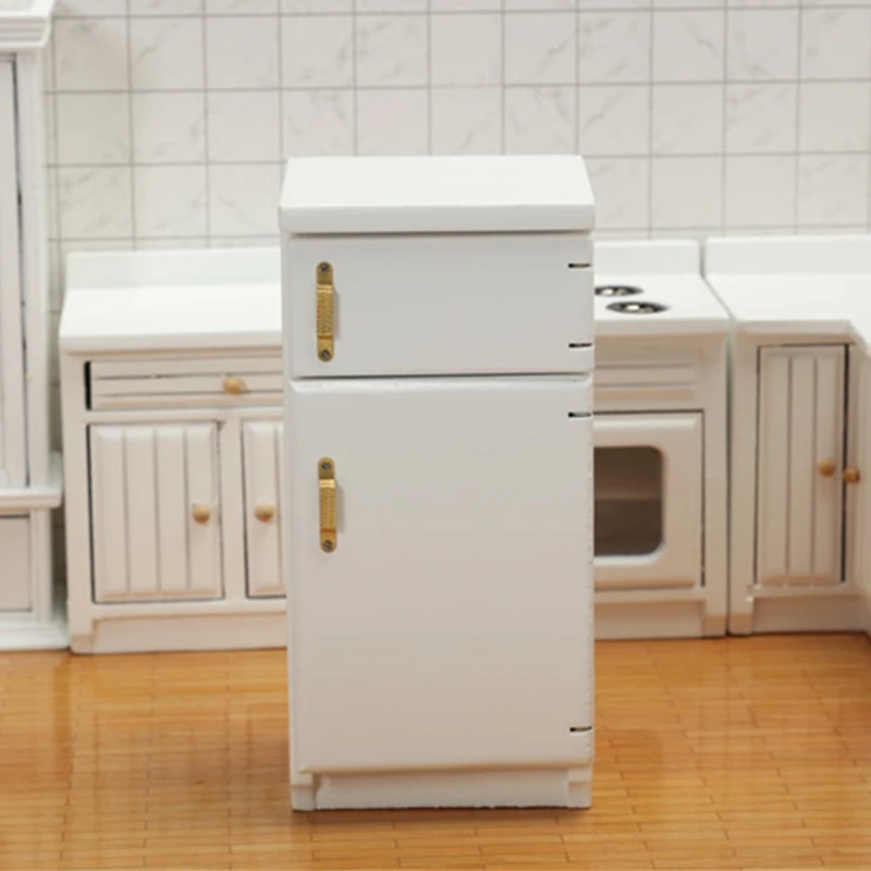 

1:12 Dollhouse Decoration Accessories,Mini Dollhouse Furniture Refrigerator Toy 87HA