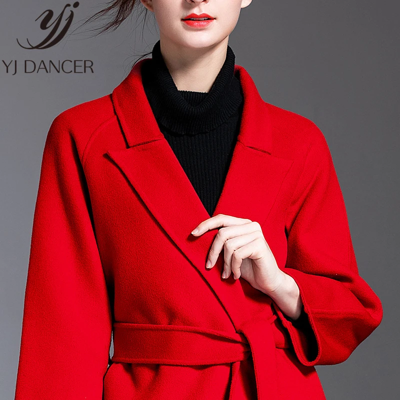 Special Price Winter Coat Women Long Section 2019 New Autumn And Cashmere Female High Quality Woolen Overcoat ZZZ016 | Женская одежда