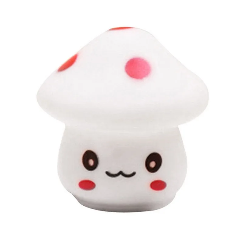 

1pcs Cute Color Changing LED Mushroom Lamp Party Lights Mini Soft Baby Child Sleeping Nightlight Novelty Luminous Toy Gift