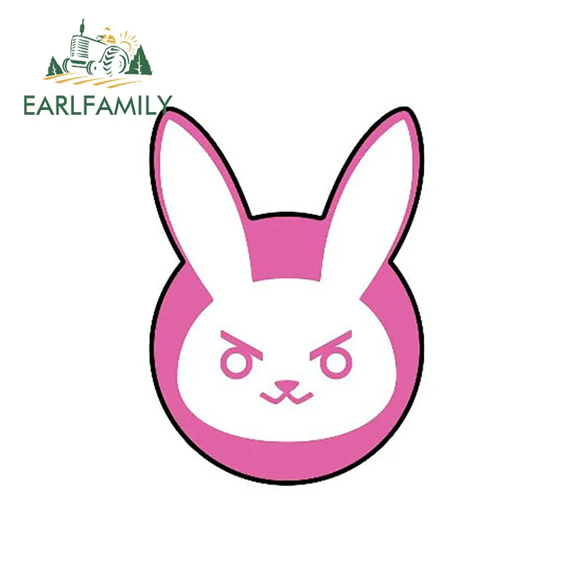 EARLFAMILY 12 см x 8,6 см наклейки для автомобиля D. Va, DVA логотип виниловые наклейки на машину наклейка водонепроницаемые автомобильные аксессуары