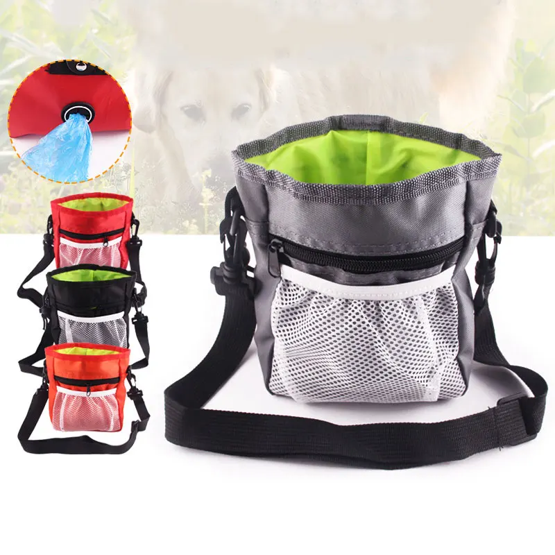 Уличный тренировочный мешок для собак сумка еды и закусок переносная переноска