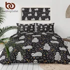 Постельные принадлежности, Детский Комплект постельного белья, цветочный лист, пододеяльник, мультяшное детское постельное белье Folivora, очаровательные покрывала с животными, Прямая поставка