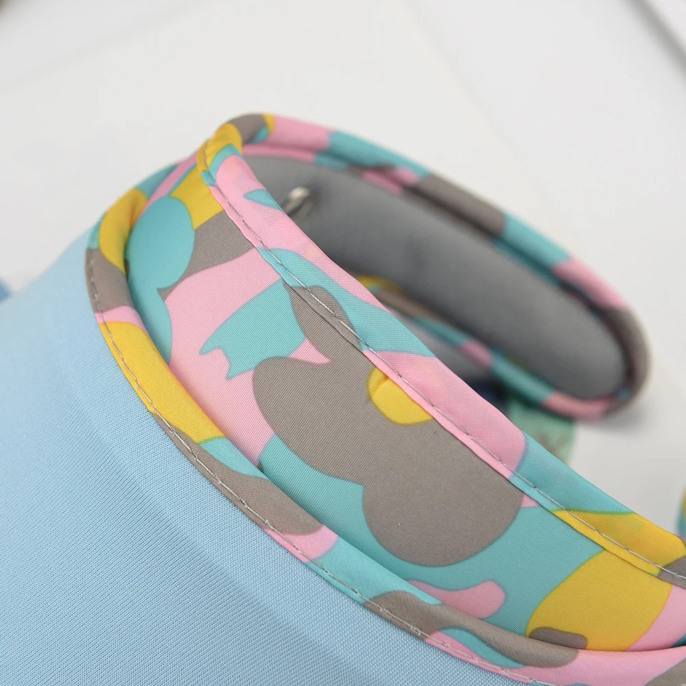 2 Слои детская Proteictive Шляпа ПВХ Пластик солнцезащитный козырек Кепки для езды на