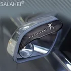 2 шт., непромокаемые зеркала для бровей из углеродного волокна