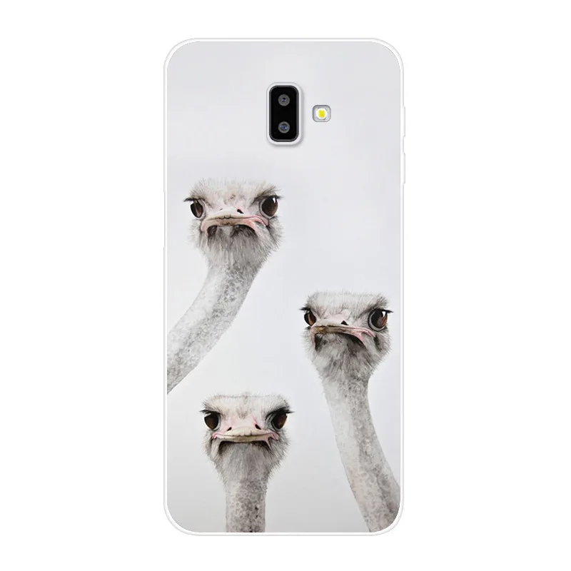 Шампанское Чехол J6plus Capas для samsung J6 Plus, силиконовый мягкий чехол из ТПУ с принтом для samsung Galaxy J6 Plus J 6 Plus J610 J610F J6+ чехол - Цвет: Шампанское