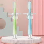 1 шт Детские Мягкие силиконовые учебная зубная щетка детские, для малышей Уход за полостью рта электрическая зубная щетка инструмент для маленьких детей электрическая зубная щетка детские вещи