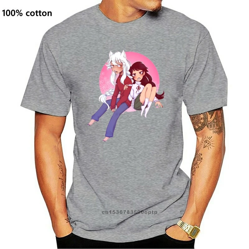 

New Printed Men T Shirt Cotton tShirt O-Neck Short-Sleeve 2021 Style Inuyasha Inuyasha Women T-Shirt(2)
