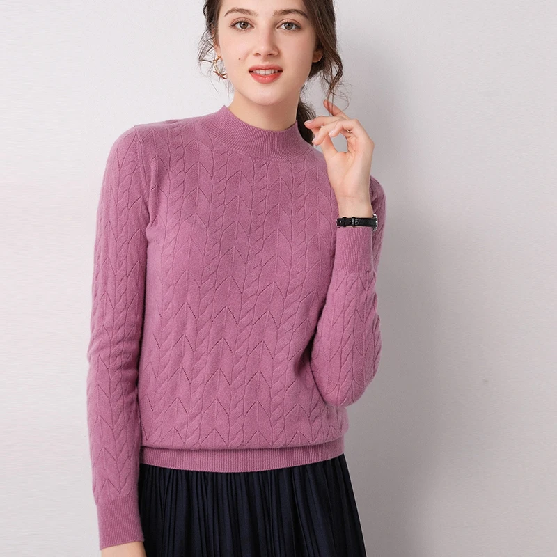 

Sweater Female Spring Autumn Winter Cashmere Knitted Women Sweater And Pullover Female Tricot Jersey Jumper Pull Femme