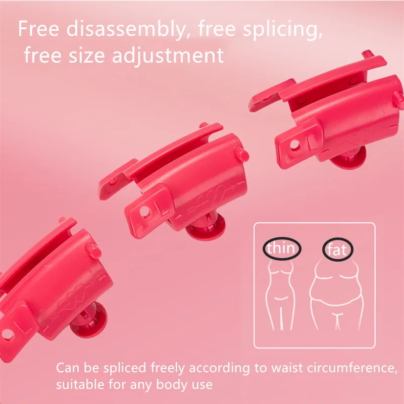 

Sports Hoop Yoga Home Fitness Smart Sport Hoops Circle Adjustable Waist Training Ring Belly Trainer Abdominal Weight