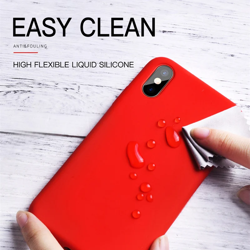 Оригинальный жидкий силиконовый чехол для Xiaomi 8 Lite 8SE 9 SE A1 A2 6 6X 5X Mix 2 3 2S Play CC9 E