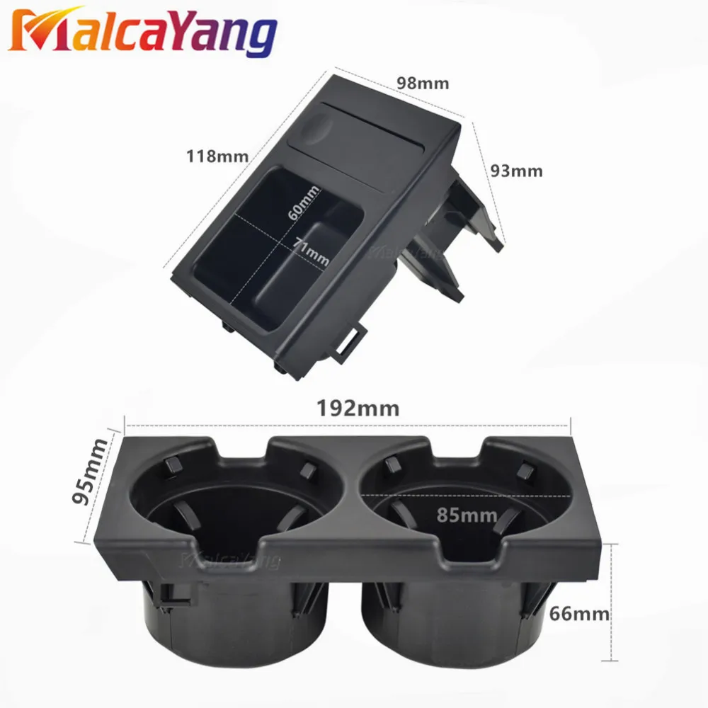 Новый ящик для хранения на передней центральной консоли с двумя отверстиями