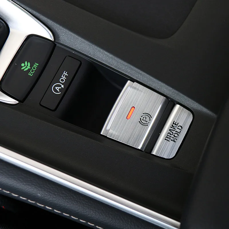 Наклейки на кнопки тормоза и шестеренки для Honda Accord 10th 2018 2019 аксессуары