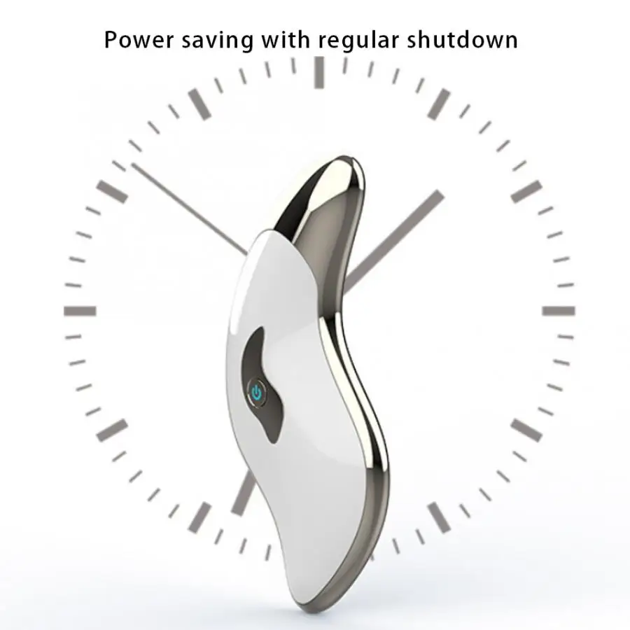 Электрический скребок для лица микротоковый Массажер лифтинга и подтяжки