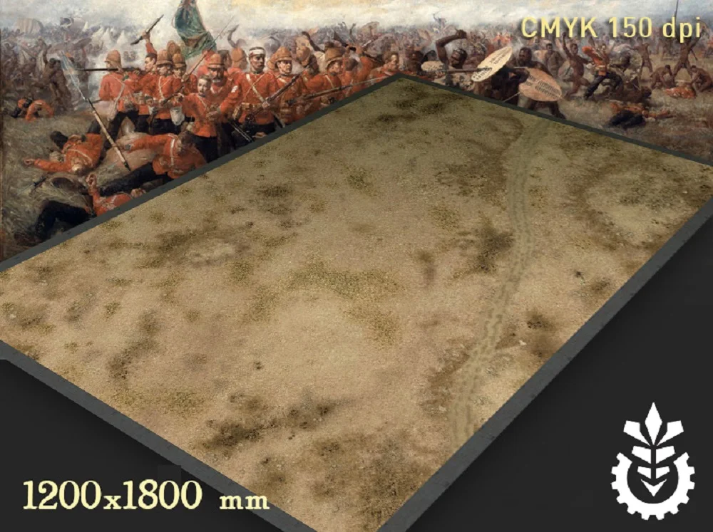 Игровой большой коврик для мыши Sandy Land For War 40K PP молот геймерский большого размера