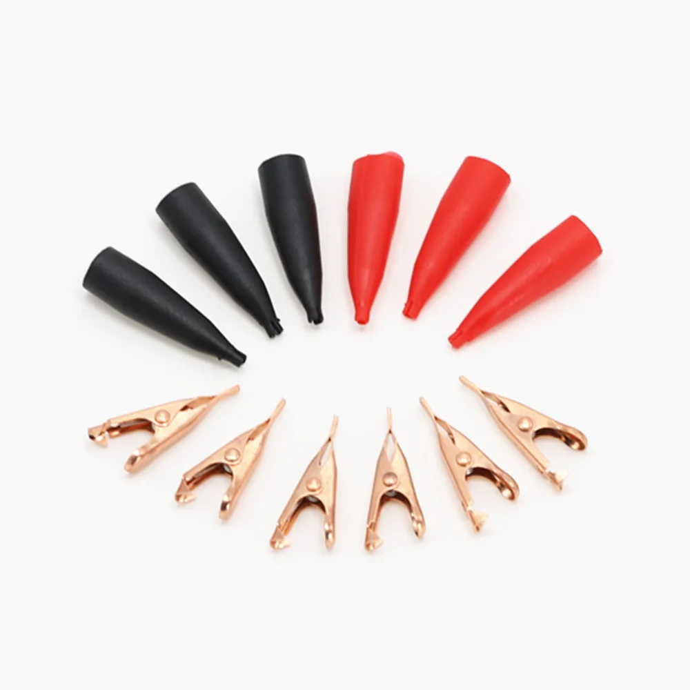 

Медный мини-зажим для крокодила 5A 28мм