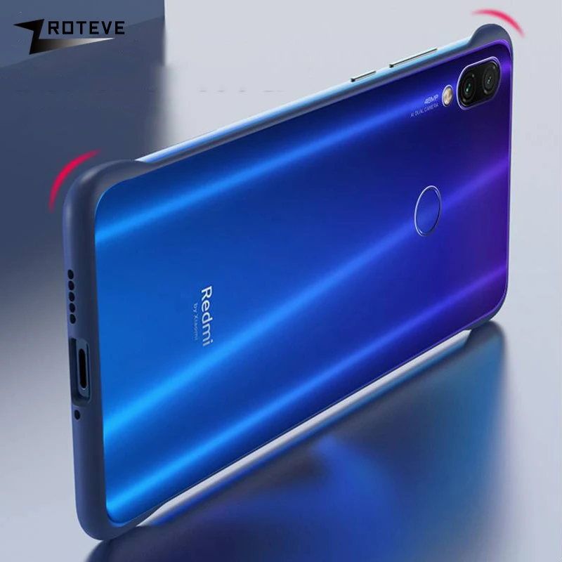 ZROTEVE Cover For Xiaomi Redmi Note 7 Case Silicone Frame Pro Hard Clear Back |