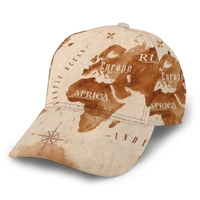 cinessd world map map retro outdoor sport caps baseball hat men women visor cap baseball cap street hip hop caps