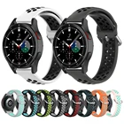 Мягкий силиконовый ремешок для Samsung Galaxy Watch 4 classic 46 мм 42 мм, браслет для Galaxy Watch 4 44 мм 40 мм