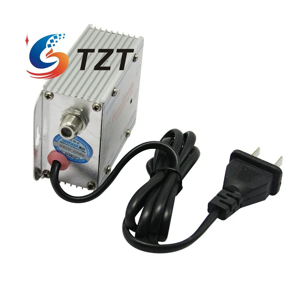 

TZT Seebest SB-8620D2 Cable TV Signal Amplifier Splitter Booster CATV amplifier 2 Output 20DB