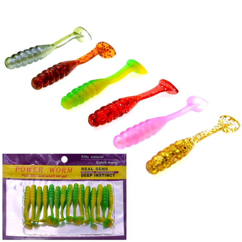 

Fonoun Fishing Bionic Lures Soft 5cm 15pcs 1 Set FL986
