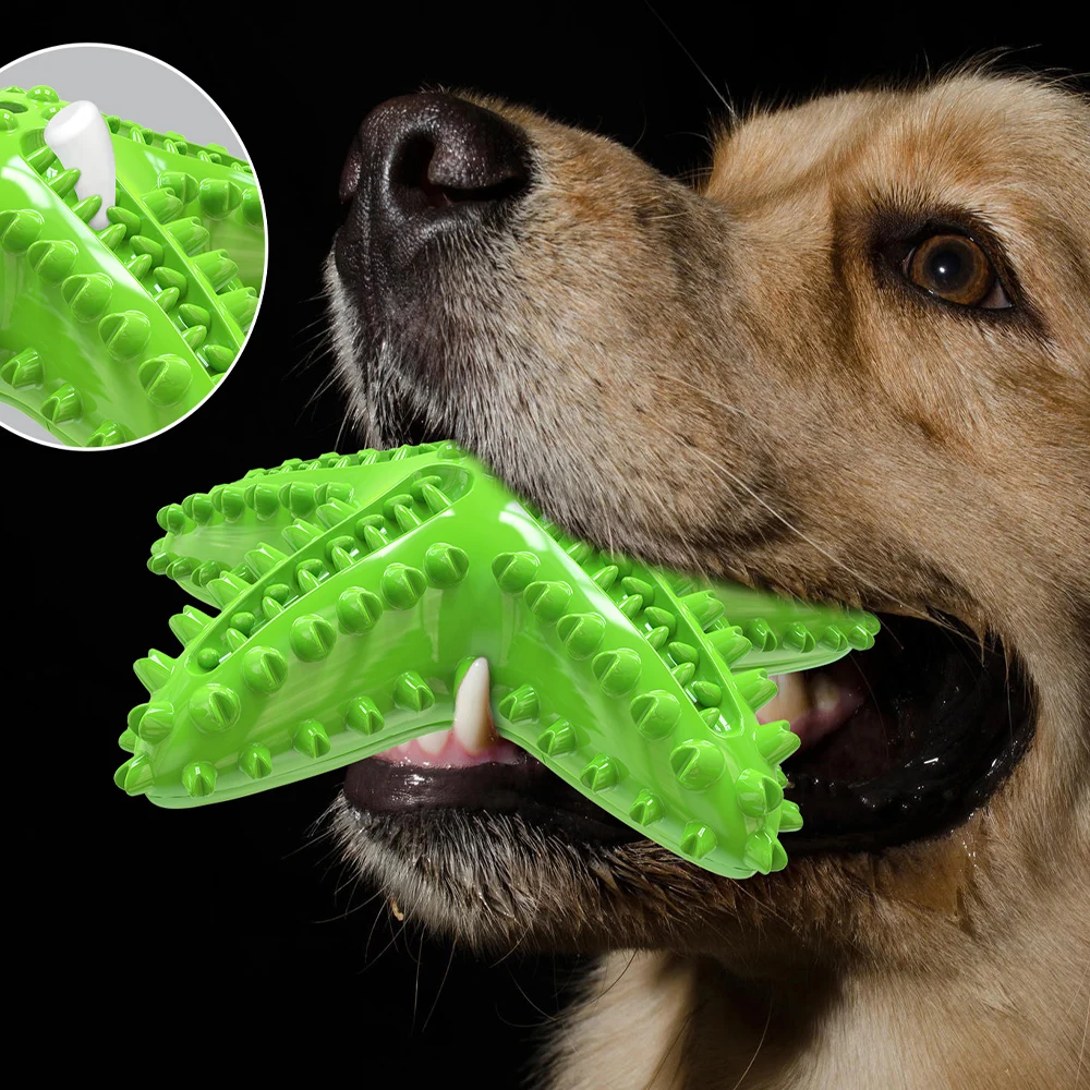 

Собака Зубная щётка палка жевательные игрушки для питомцев собак чистка зубов массажер нетоксичный натуральный каучук уход за зубами Стик...