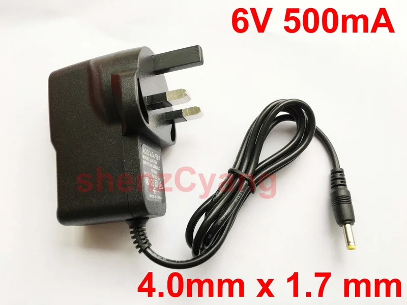 1 шт 6V 0.5A 500MA AC DC Питание адаптер Зарядное устройство для OMRON I-C10 M4-I M2 M3 M5-I M7 M10 M6 M6W крови Давление монитор