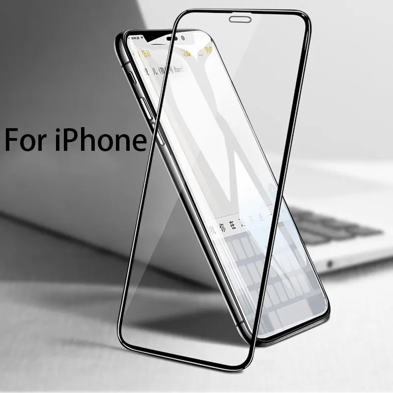 Закаленное стекло для Iphone Xr x Xs Max Защитное экрана Ixr Ixs Apple Aphone 10 Sx Rx Xmax Xmas Защитная
