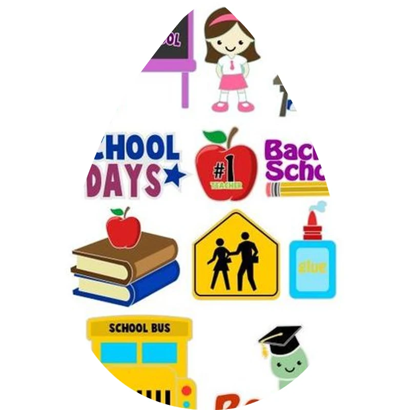 18 шт./компл. идеальный подарок учителю серьги из искусственной кожи в качестве