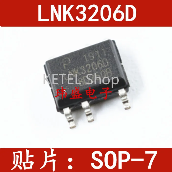 

Freeshipping 10PCS/LOT LNK3206D-TL LNK3206D SOP-7