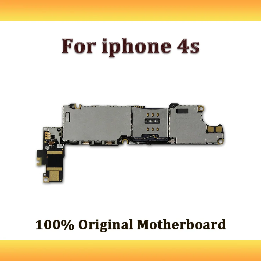 LISFG оригинальная материнская плата для iPhone 4s логическая с системой IOS Полная