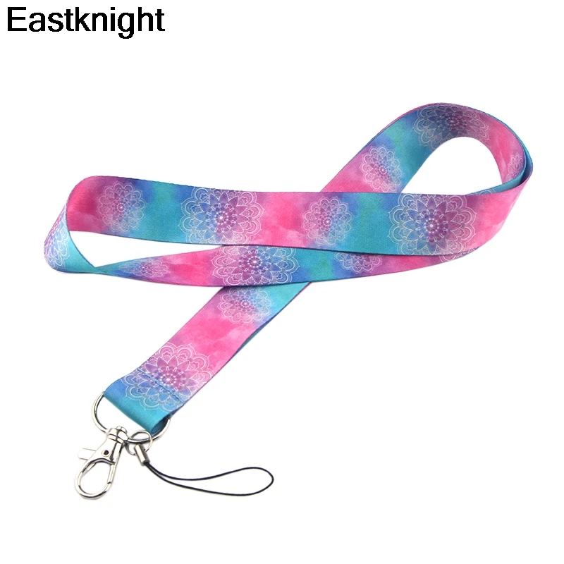 Звездное небо Йога Ремешок с узором лента для беджей ключа ID карты пройти