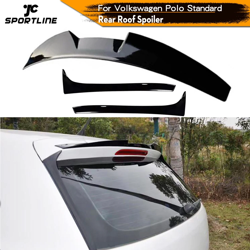 Задний боковой спойлер на крышу для крыла багажника Volkswagen VW POLO Standard 2011-2018