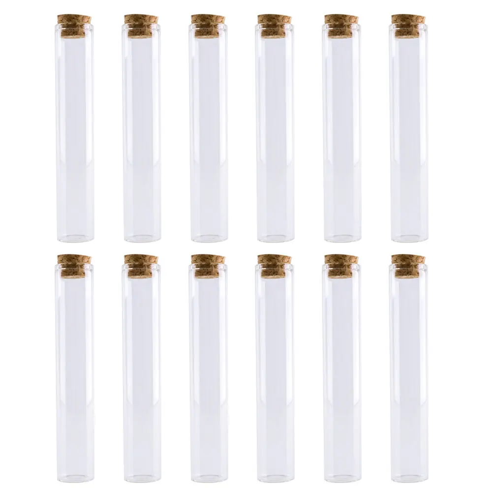 

Пустые стеклянные прозрачные бутылки, 22*120 мм, 45 мл, с пробкой, стеклянные флаконы, банки, бутылки для хранения