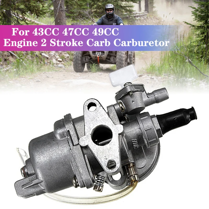 43CC 47CC 49CC карбюратор для лодок 2 винтовые тренировки Мини Китайский Quad ATV фары
