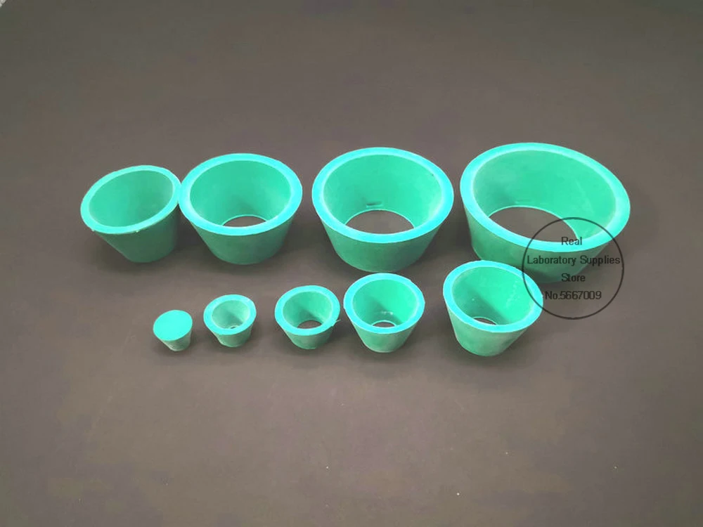 

8*1pcs/set rubber Buchner funnel holder filter sealing plug filter bottle funnel supporting rubber cushion cover plug