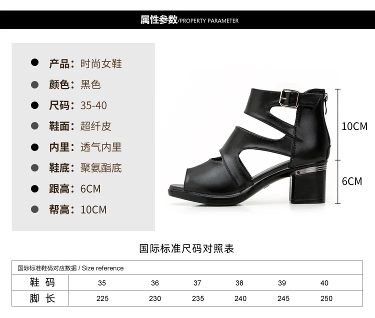 

2021 New Genuine Leather Letter Printed Sandals Sexy Platform Chunky Heel HIgh Heel Sandals Shoes Women Sandalias