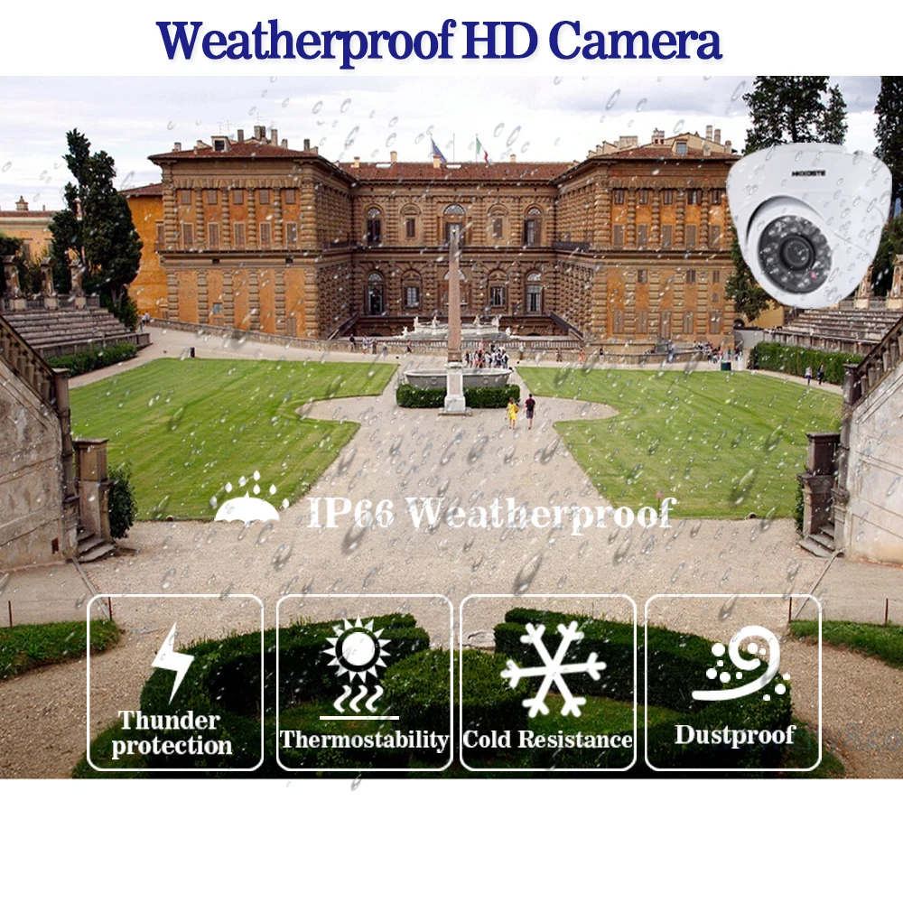 Камера видеонаблюдения H.265 камера безопасности 8 Мп AHD DVR 5 Мп|Система наблюдения| |