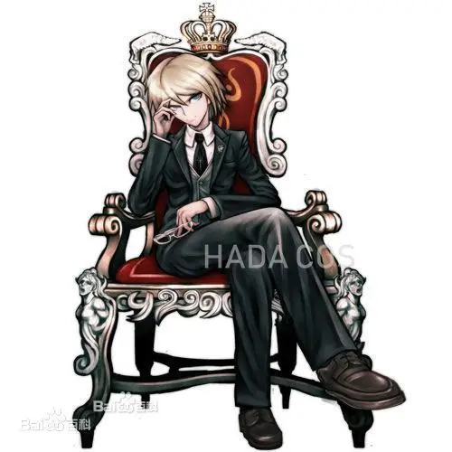 Костюм для косплея Byakuya Togami из данганронпа коричневая короткая мужская униформа