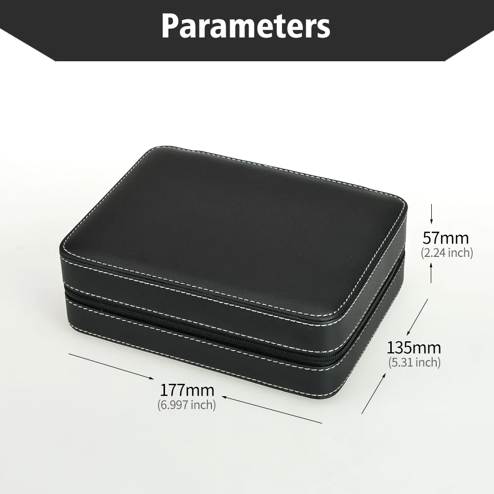Роскошная упаковка для часов чехол путешествий кожа 4 упаковки коробка наручных