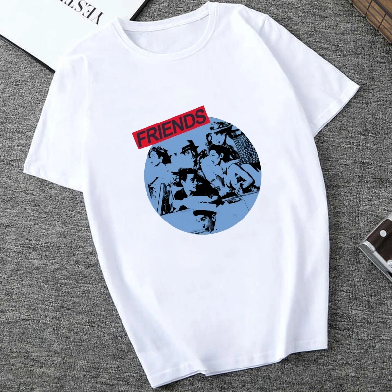 Футболка Joey camisetas verano mujer уличная футболка оверсайз с принтом сериала Friends ulzzang