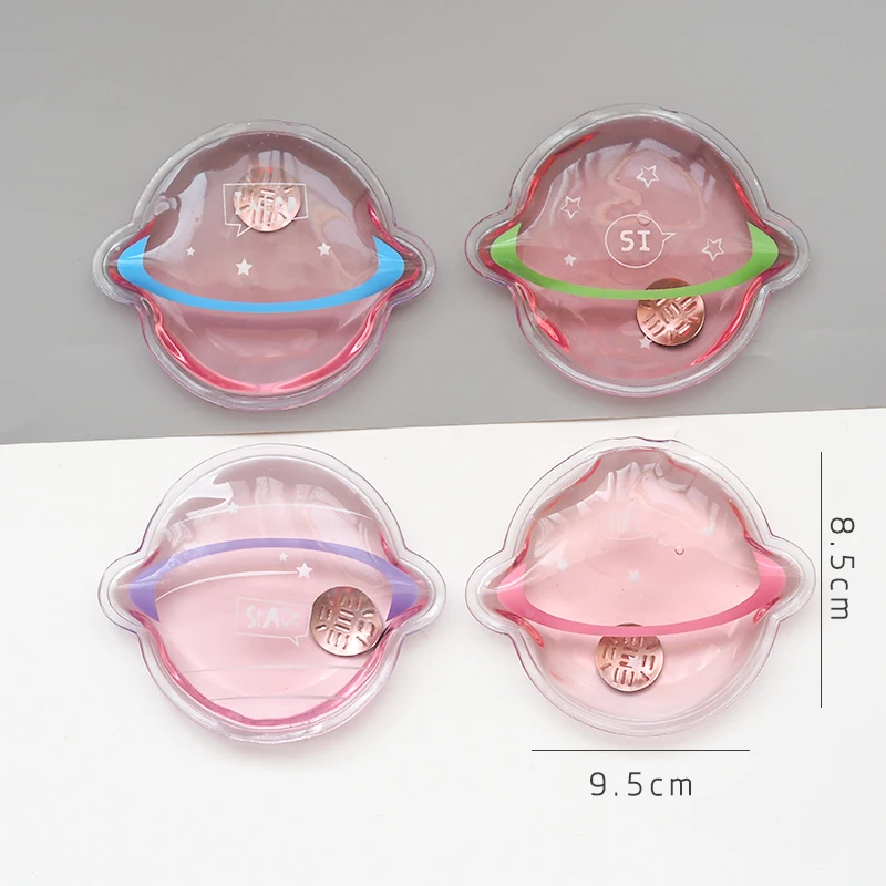 Новый мини зимние многоразовая Гелевая грелка для рук Милый Забавный принт