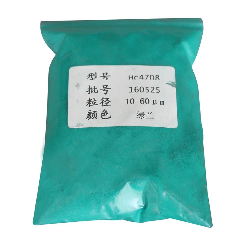 Пигментная краска с зеленым жемчугом керамическое порошковое покрытие для