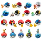 Покемон эльф шар Пикачу фигурка покебол Монстр вариант игрушка экшн-фигурка модель Обучающие игрушки Рождественский подарок