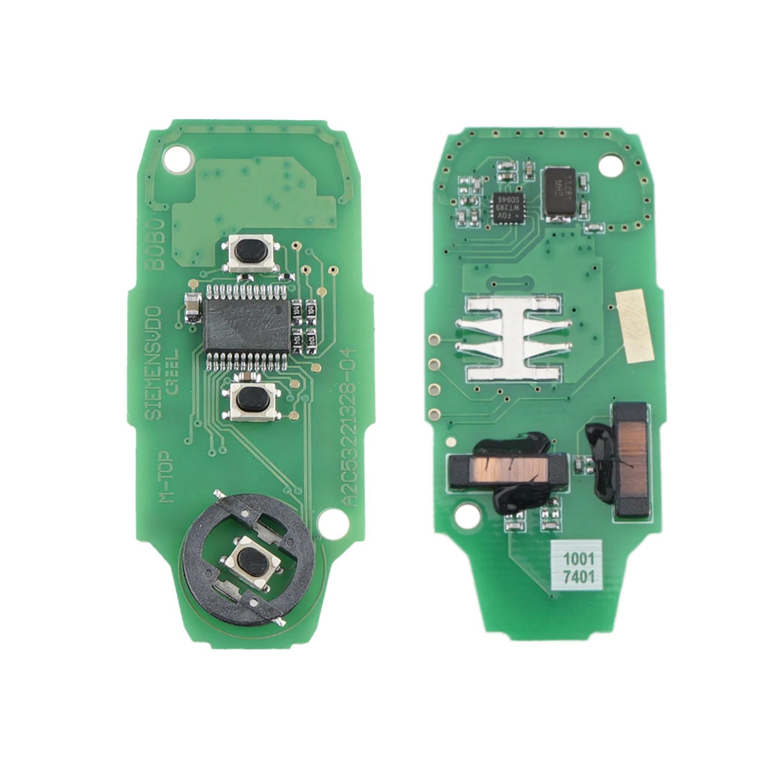 

QWMEND Car Remote Key for Ford Focus C-Max Mondeo Kuga Fiesta B-Max 3 Buttons for Ford Car Keys 433Mhz ID83 Chip KR55WK48801