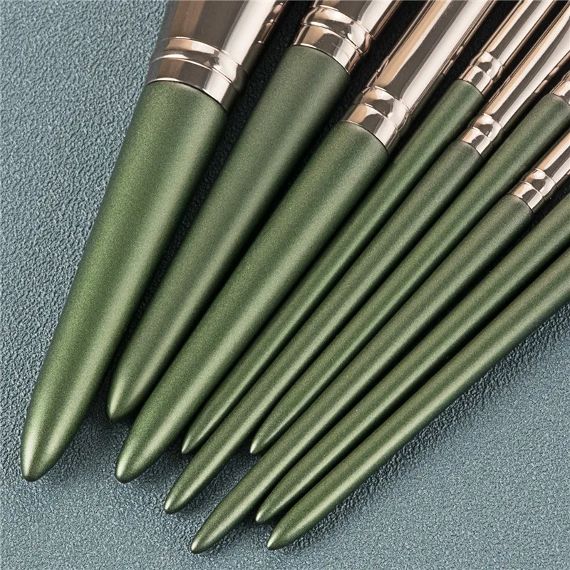 

9pcs/set Makeup Brushes Set For Foundation Blush Eyeshadow Concealer Powder Lip Make Up Cosmetics Brush Makeup Pen