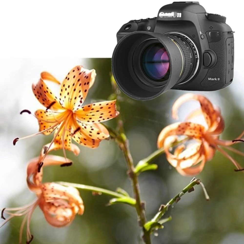 85 мм F/1,8 Средний телеобъектив, совместимый с Canon EOS T7, T7i, T6, T6i, T5, T5i, SL2, 80D, 77D, 700D, 70D, 60D, 50D, 5D