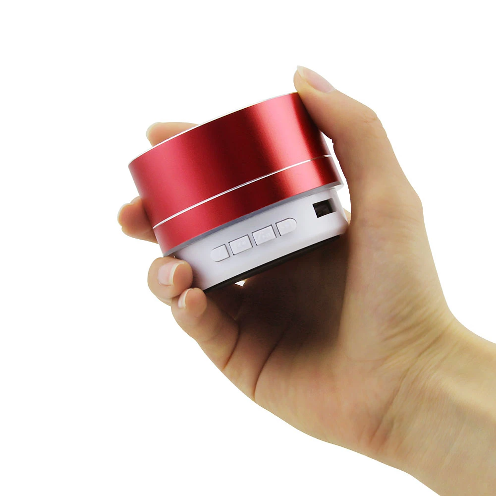 Беспроводной Bluetooth Динамик Поддержка TFCard мини дизайн металлический музыкальный